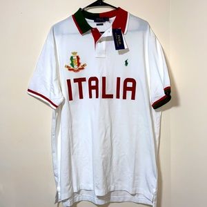 NWT✨Polo Ralph Lauren Italia Polo ShortSleeve Rare